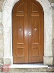 porta per borghi antichi realizzata in massello